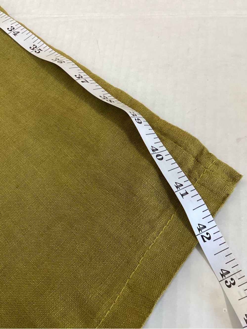 Women's Olive Green Wide-Leg Jumpsuit - Picture 9 of 11